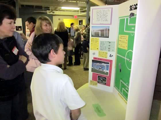 Math Fair exhibit