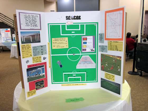 Math Fair exhibit