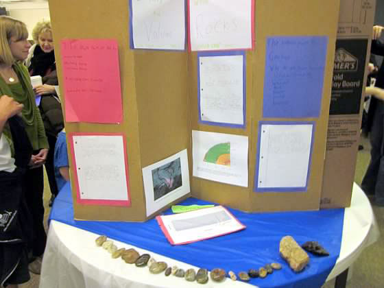 Math Fair exhibit
