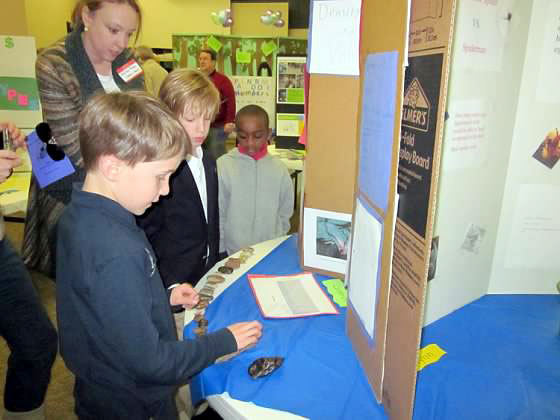 Math Fair exhibit