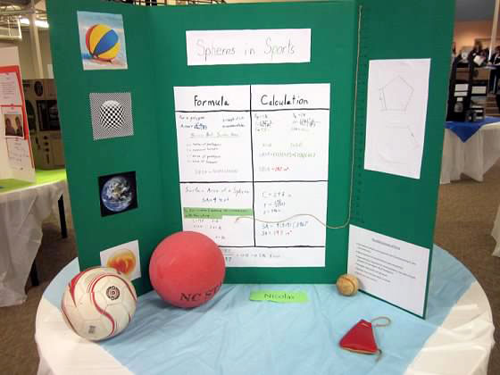 Math Fair exhibit