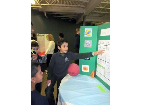 Math Fair exhibit