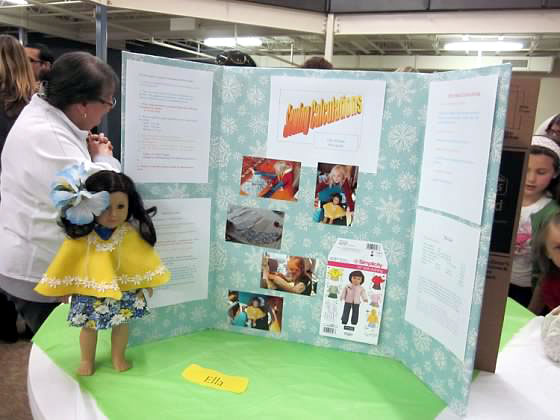 Math Fair exhibit