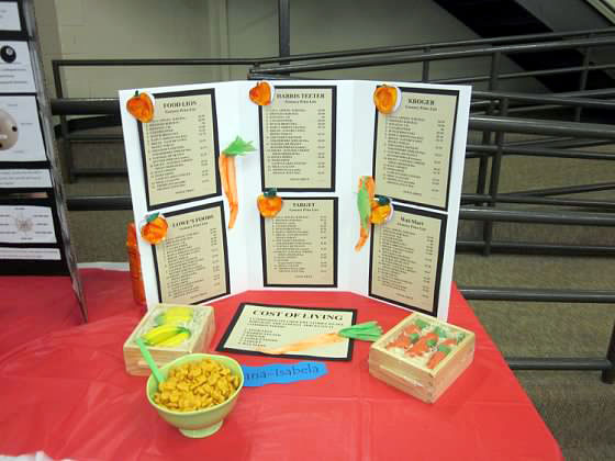 Math Fair exhibit