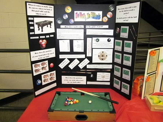 Math Fair exhibit
