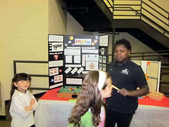 Math Fair exhibit